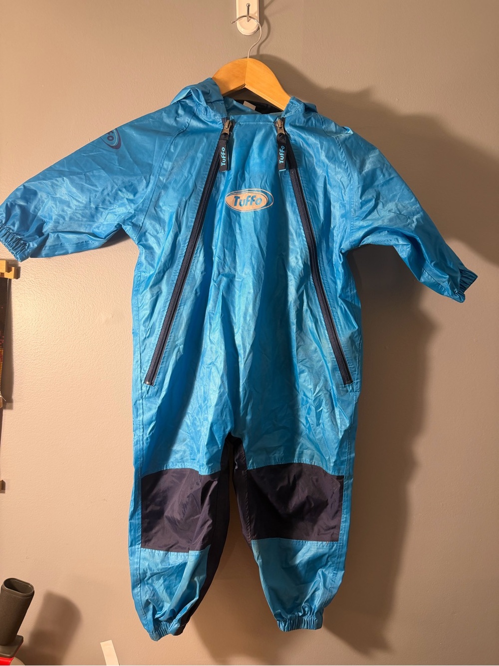 Tuffo Kids' Blue Waterproof Rain Suit